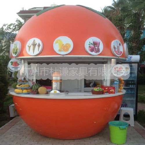 厦门迷你手推多功能食品美陈花车 烟火气与创意美学的新演绎